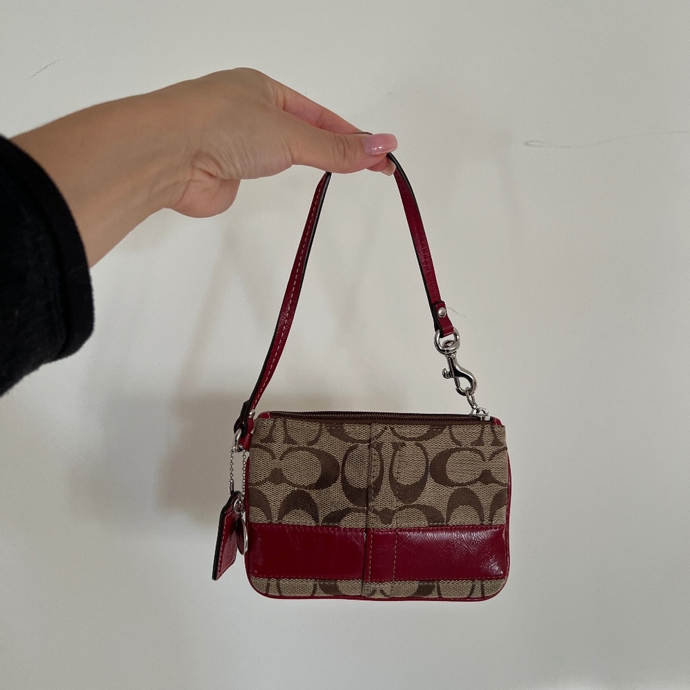 Coach Wristlet - Red